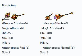 LV 77 MAPLE WEAPONS MAGOLV77