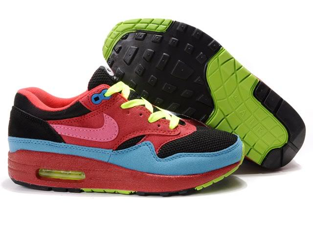 Nike - Giày thương hiệu cho người sành điệu Womens20Nike20Air20Max208720Premium20Red20Black20Blue20Green