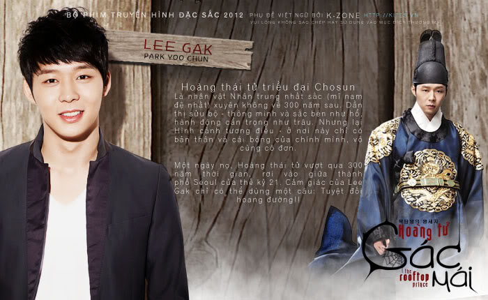 [SBS 2012] Rooftop Prince | 옥탑방 왕세자: Park Yoochun-Vietsub E20End SD/HD/FHD Completed Parkyoochun