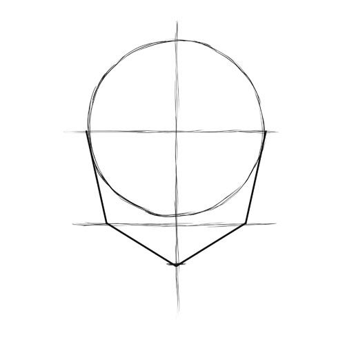Tips menggambar Mangga Head-FrontView-8
