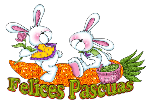 Felices Pascuas-Conejitos y Zanahoria 0vvdLPM