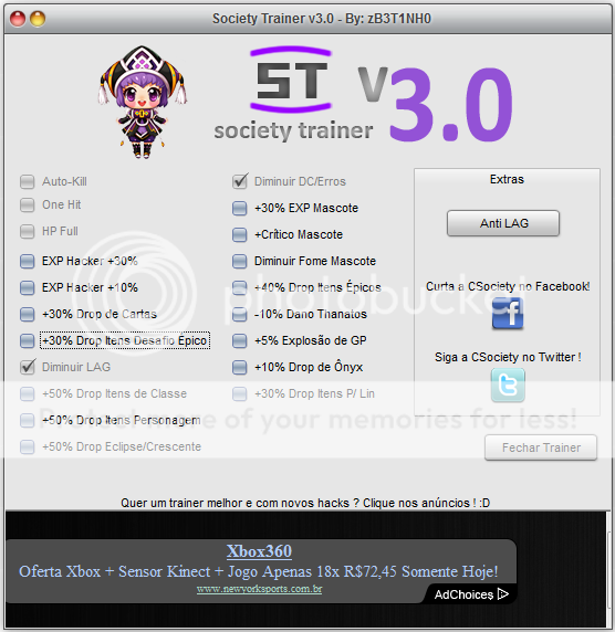  (09/03/12) [EXP + DROP HACK] Society Trainer v3.0 2ngs8zo