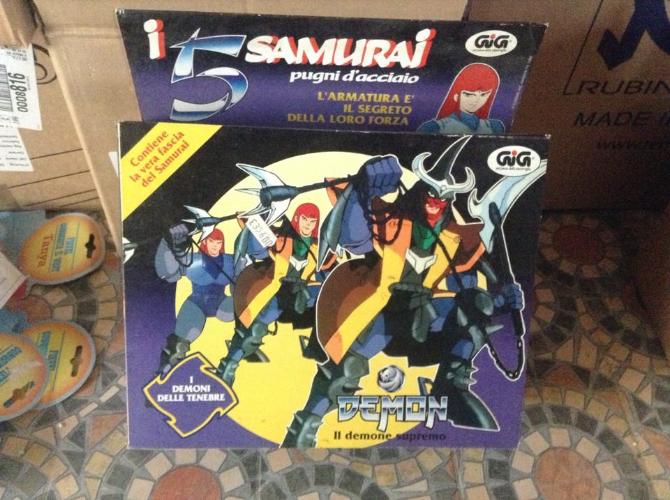 VENDO 5 SAMURAI DEMON GIG MISB NUOVO DI MAGAZZINO 27894_249415465186406_1774829163_n