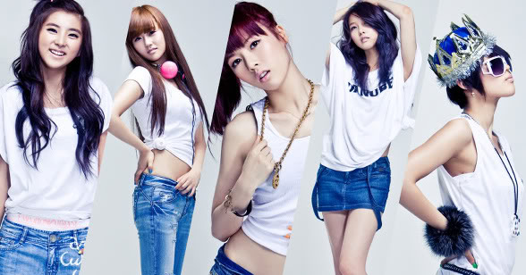 ♥ 4minute girl band 4minute