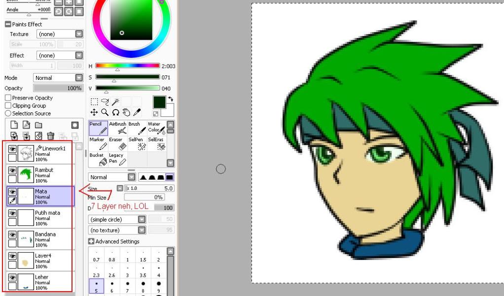 Theo's SAI Tutorial Basecolor