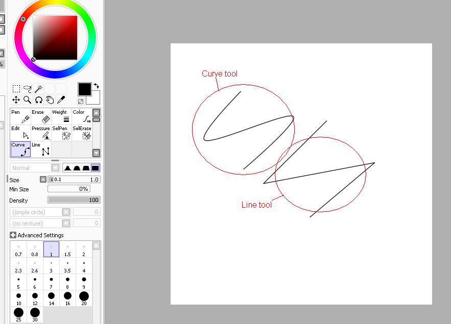 Theo's SAI Tutorial Curveline