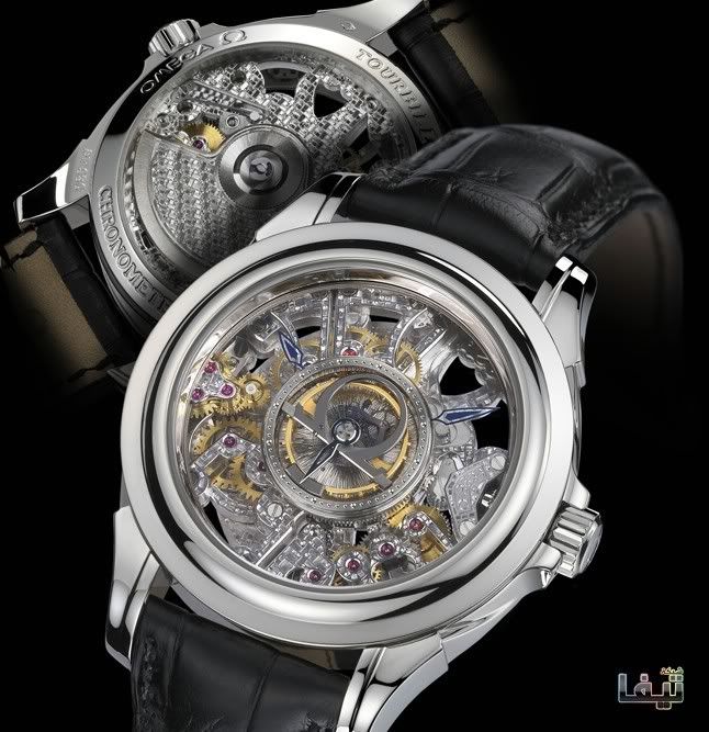 أرقى تشكيلة ساعات  Omega_central_tourbillon