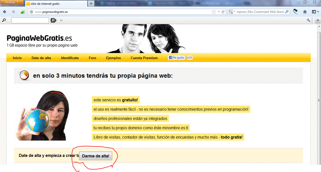 (Pwg) Como Crear Tu Web Gratis En 3 Minutos Captura1