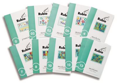 Colección completa Todos los cuadernillos Rubio. RUBIOverdes-recortado-peq