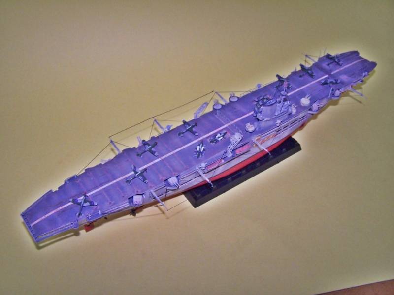 ARK ROYAL AIRFIX 1/700 FG,S DE WHITE ENSIGN MODELS 100_9948