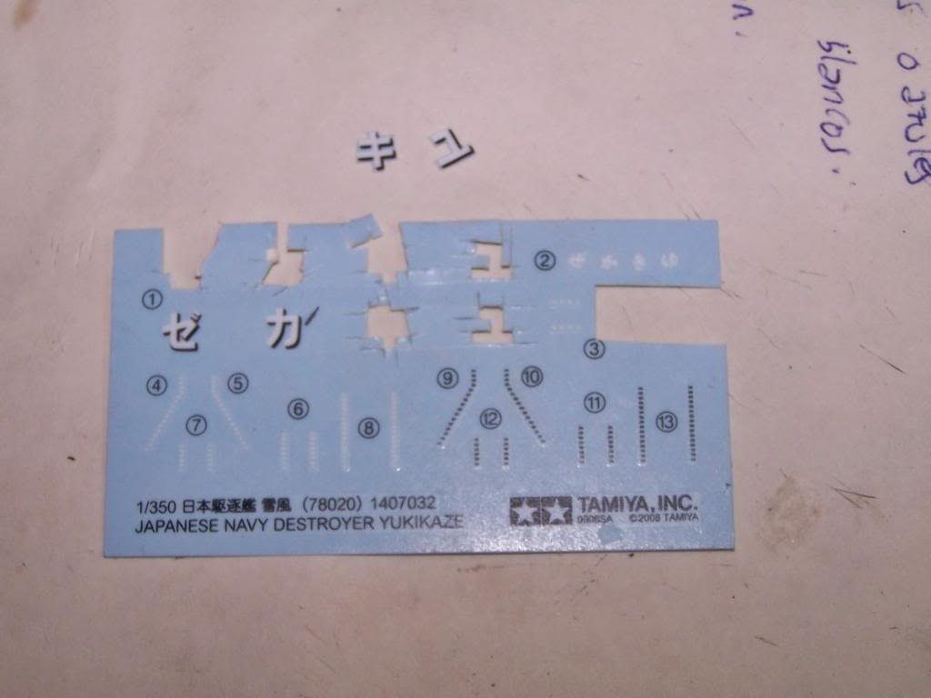 DESTRUCTOR JAPONES YUKIKAZE TAMIYA 1/350 CON EXTRAS 100_1981