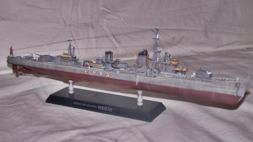 CLASE KAGERO IJN YUKIKAZE TAMIYA 1/350 8