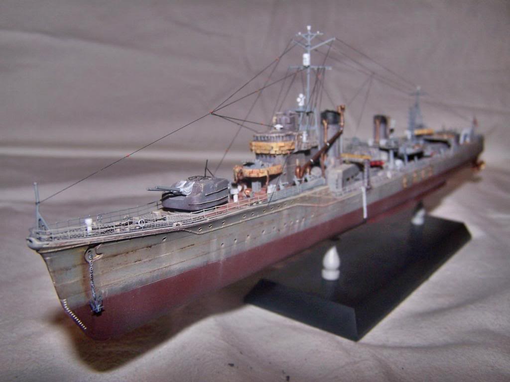 CLASE KAGERO IJN YUKIKAZE TAMIYA 1/350 9