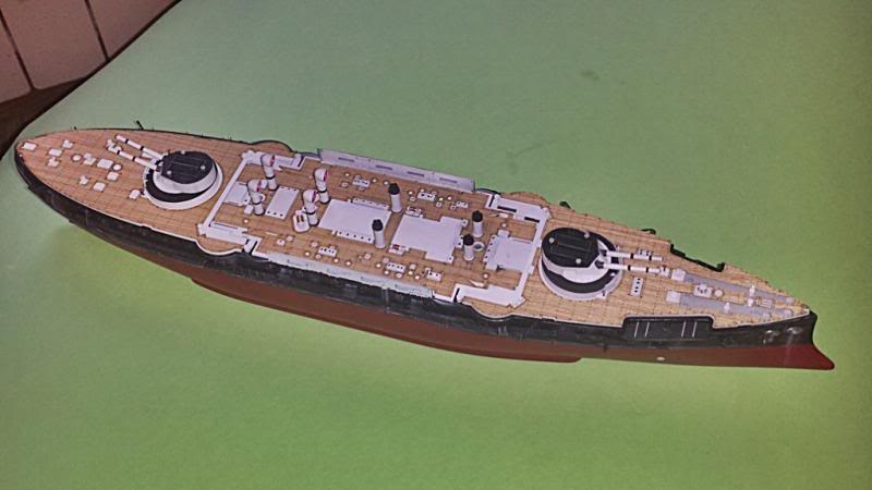 IJN Mikasa hasegawa 1/350 20131010_182235