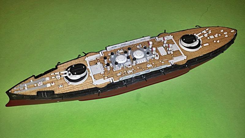 IJN Mikasa hasegawa 1/350 20131012_210657