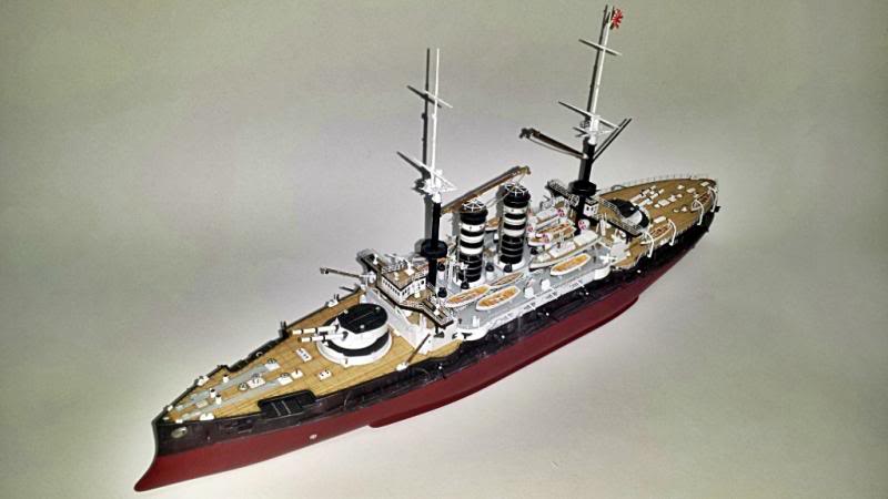 IJN Mikasa hasegawa 1/350 20131028_203558