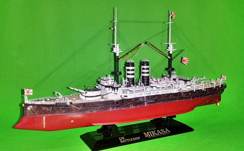 IJN Mikasa hasegawa 1/350 20131103_184424