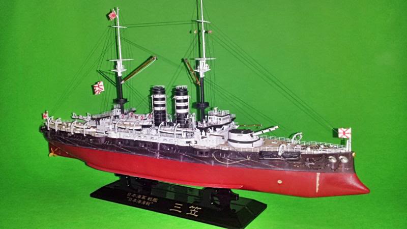 IJN Mikasa hasegawa 1/350 20131103_184819