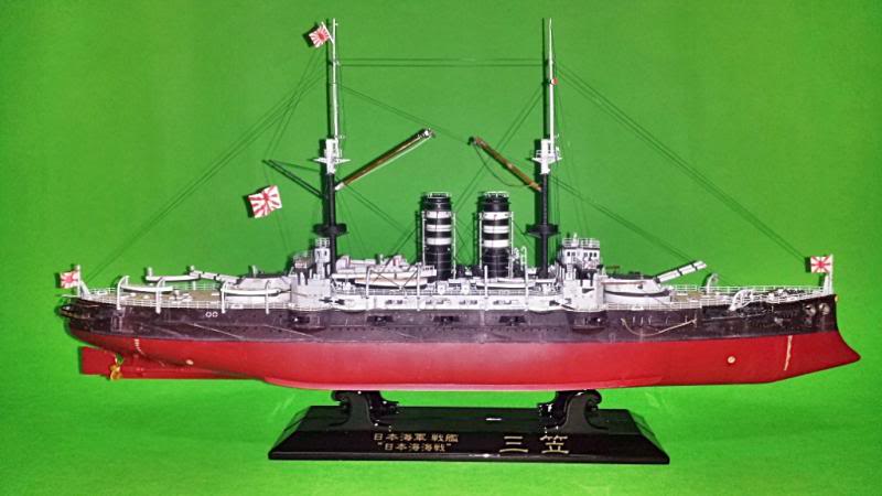 IJN Mikasa hasegawa 1/350 20131103_184854