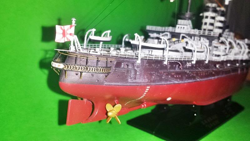 IJN Mikasa hasegawa 1/350 20131103_185009