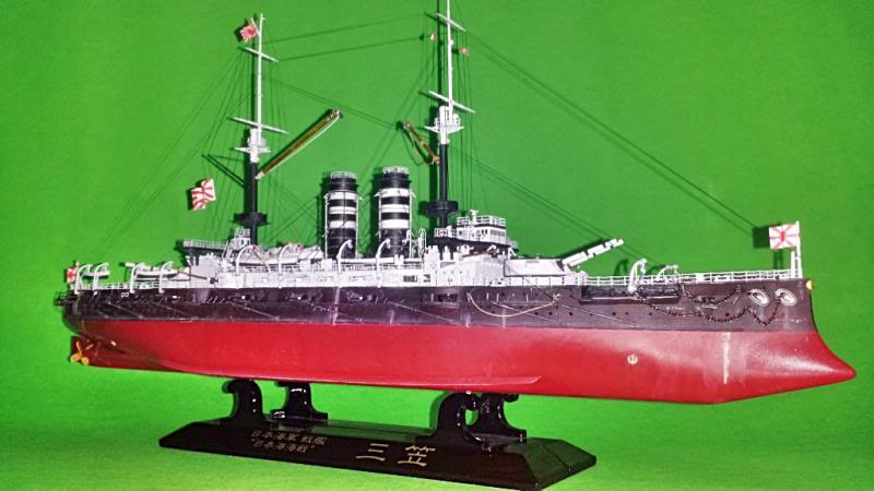 IJN Mikasa hasegawa 1/350 20131103_185208