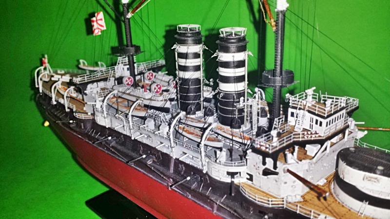 IJN Mikasa hasegawa 1/350 20131103_185232