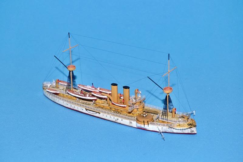 USS Maine 1898  resina 1/700 DSC_0022