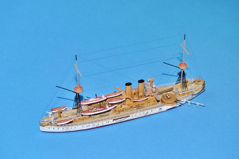 USS Maine 1898  resina 1/700 DSC_0023