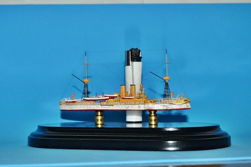 USS Maine 1898  resina 1/700 DSC_0053