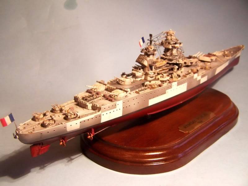 Acorazado richelieu TRUMPETER 1/700 100_5072