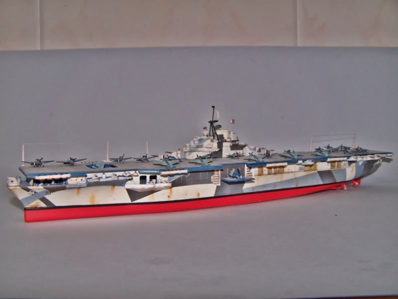 USS HANCOCK TRUMPETER 1/700 100_9059