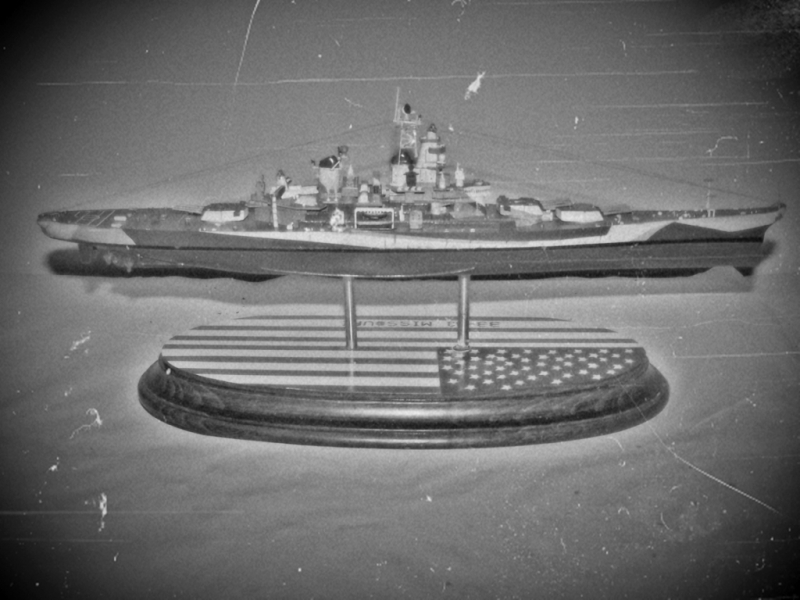 USS MISSOURI TRUMPI 1/700 Missouribyn3