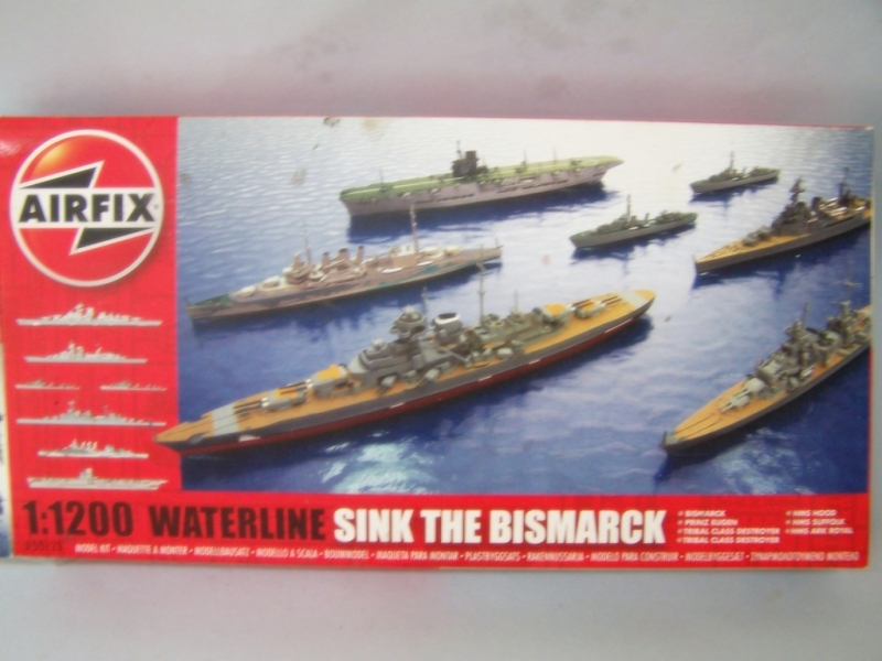 KIT DE AIRFIX 1/200 SINK THE BISMARCK 100_9343