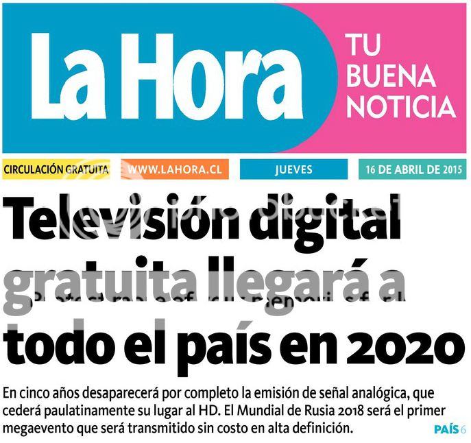 Contraloría General de la República tomó razón de reglamento sobre Televisión Digital 001