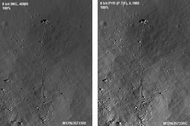 NASA IMG Conversion for LROC Images Compare1