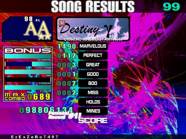 Stepmania Scores Thread Screen07282