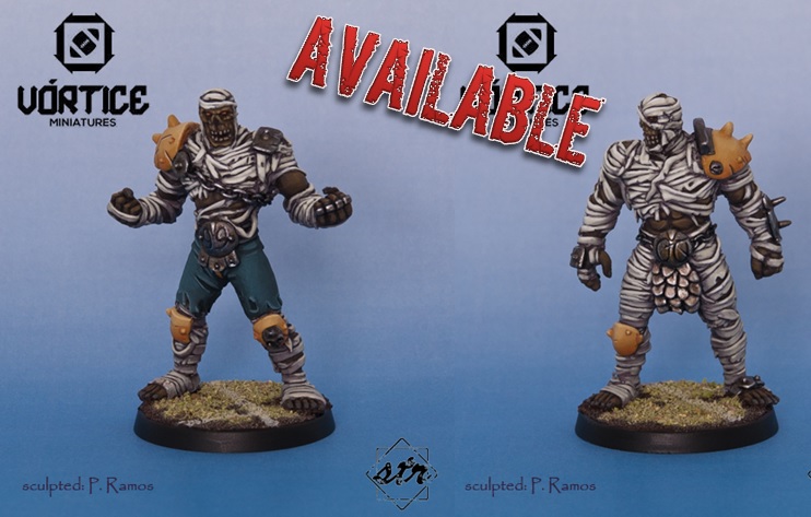 Vortice miniatures - DRAKENBLOOD NIGHTERS (KICKSTARTER) - Page 7 Mummies_zps5cc1cef2