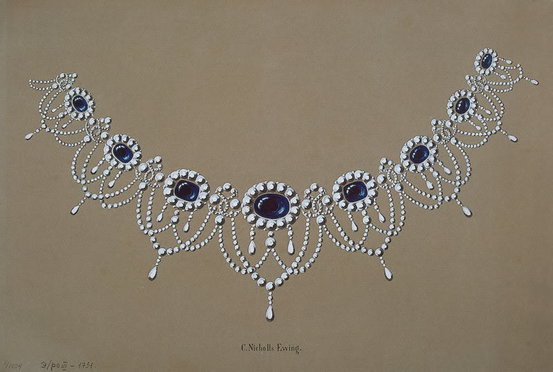 Casa Imperial de todas las Rusias - Página 2 SapphireNecklace1894