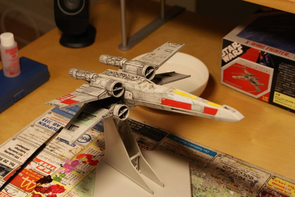 FineMold's 1/48 Incom Corporation T-65 X-wing Space Superiority Fighter - Sida 3 DSC00177