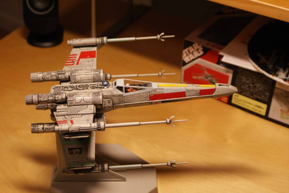 FineMold's 1/48 Incom Corporation T-65 X-wing Space Superiority Fighter - Sida 3 DSC00180