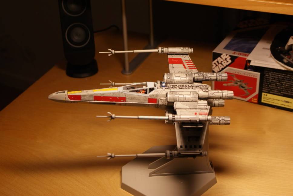 FineMold's 1/48 Incom Corporation T-65 X-wing Space Superiority Fighter - Sida 3 DSC00190