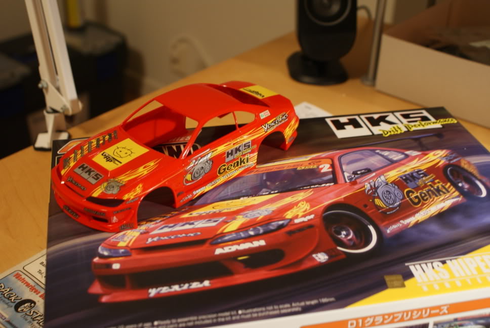 Aoshima's 1/24 D1 GP HKS Hiper Silvia RS-2 DSC00541