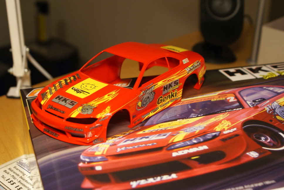 Aoshima's 1/24 D1 GP HKS Hiper Silvia RS-2 DSC00543