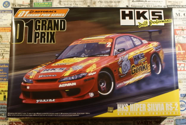 Aoshima's 1/24 D1 GP HKS Hiper Silvia RS-2 _DSC0196