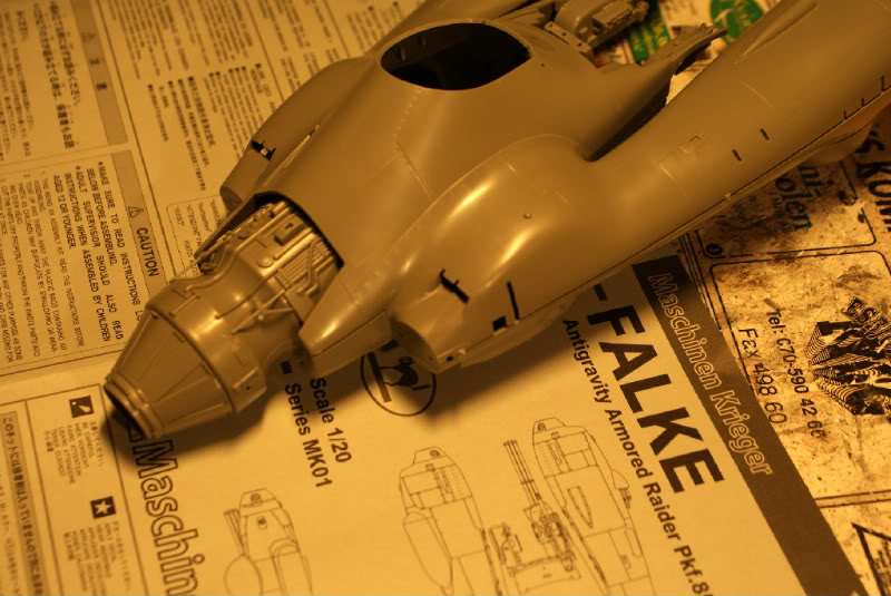 Hasegawa's 1/20 - Maschinen Krieger FALKE _DSC3403