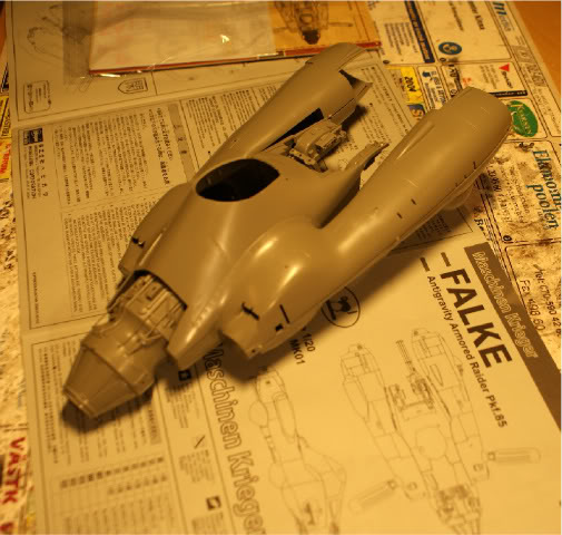 Hasegawa's 1/20 - Maschinen Krieger FALKE _DSC3405