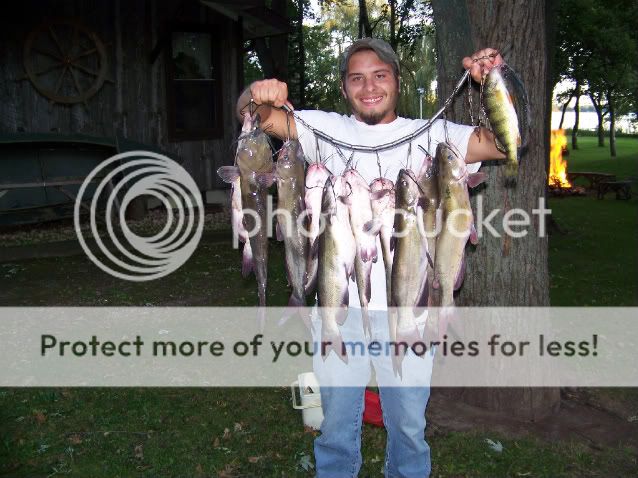 A couples fish at the farm. Sept8003-1