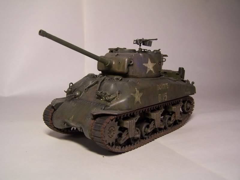 M1 Abrahams [Tamiya 1/35] et Sherman [Italeri 1/35] -Rom1- 101_1194