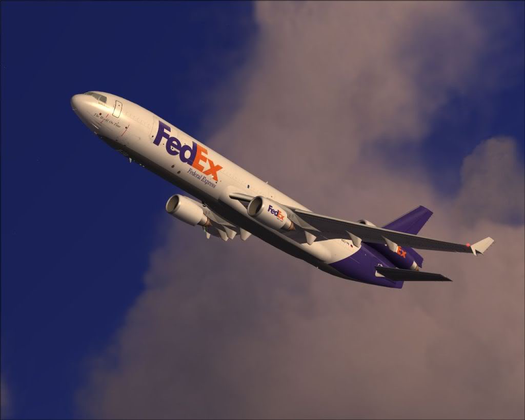 [FS9] Fotos do meu velho FS9 perdidas - Parte II MD-11FedEX