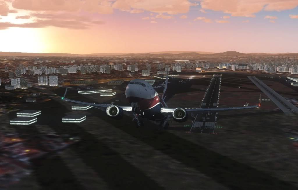 [FS9] SBSP - SBGL Decolando